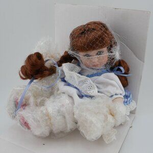 Marie Osmond Tiny Tots Dorothy/Wizard of Oz Doll W/Toto Basket COA VTG LE #8811